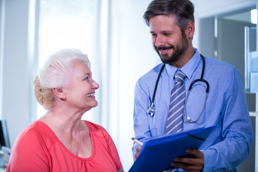 patient consulting a doctor patient consulting a doctor